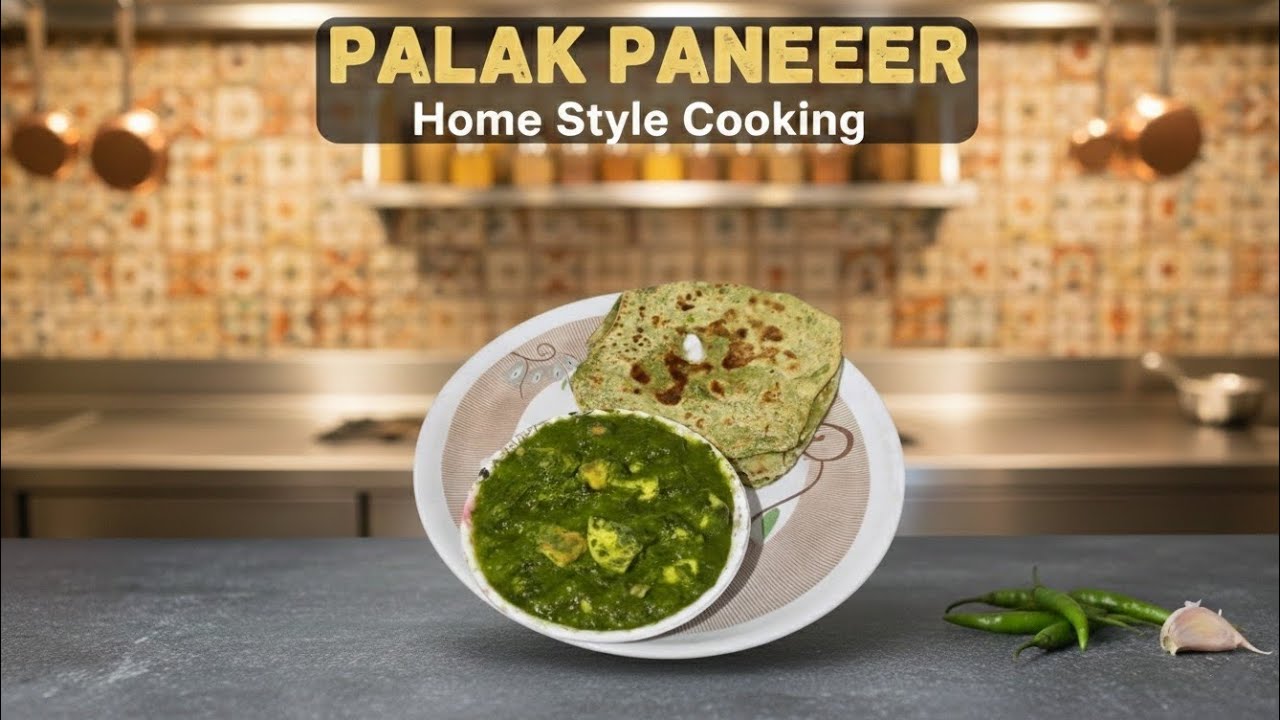 पालक पनीर की सबसे आसान और टेस्टी रेसिपी | Easy Palak Paneer at Home