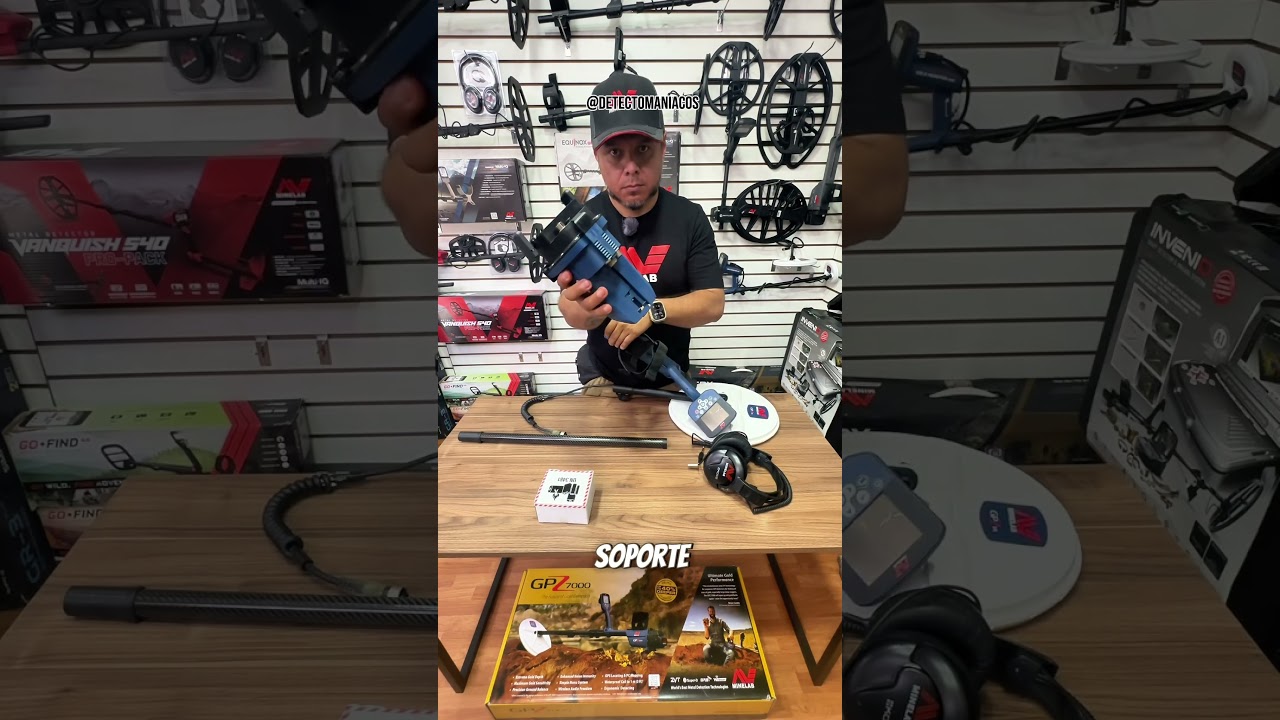 el mejor detector de metales para buscar oro #oro #detectordemetales #tesoros