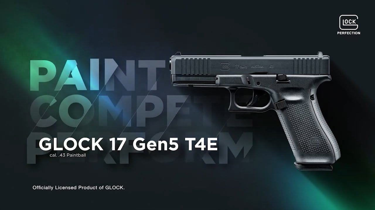 Glock 17 Gen5 T4E PaintBall By Umarex. ครั้งแรกในการเปิดตัวเทคโนโลยี PaintBall แห่งปี 2023