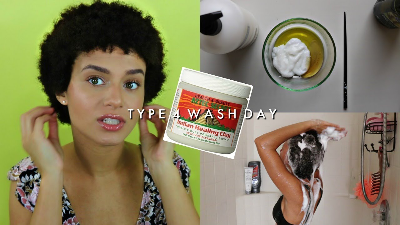 MY TYPE 4 HAIR WASH DAY ROUTINE