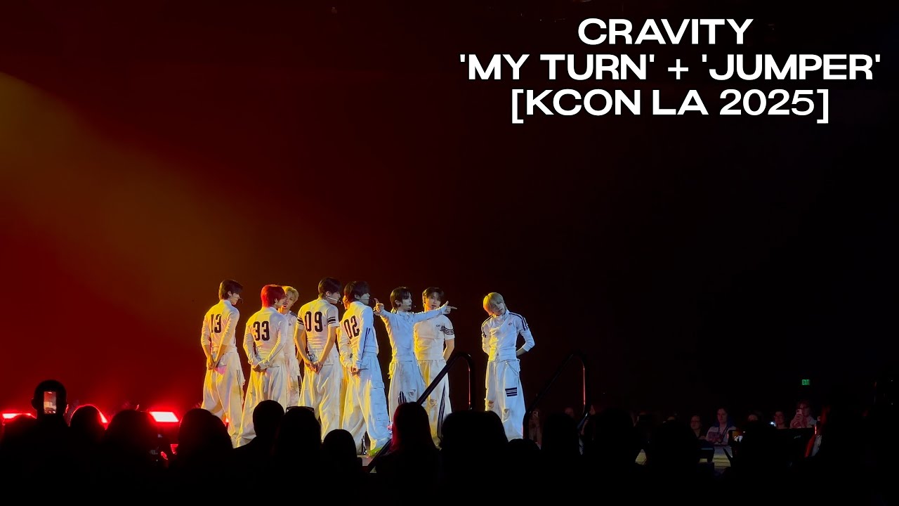 [4K] [KCON LA 2025] CRAVITY (크래비티) 'My Turn' + 'JUMPER'