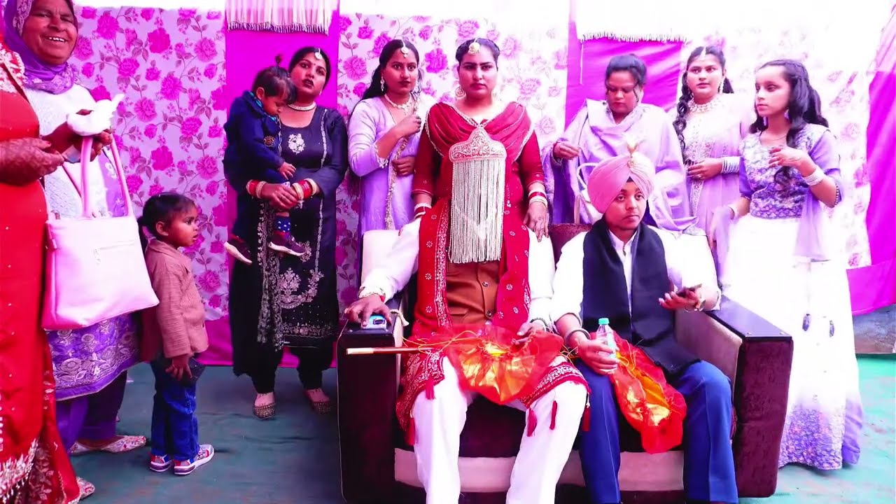 🔴 WEDDING LIVE VICKY SINGH & GURPREET KAUR 