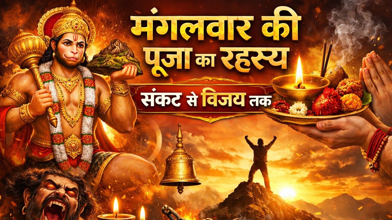 मंगलवार की पूजा का रहस्य – संकट से विजय तक” 🙏🏻