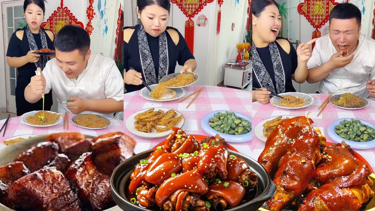 蠢老公想让我吃芥末，看我怎么收拾他，让他也尝尝芥末的滋味【东北欠登哥】