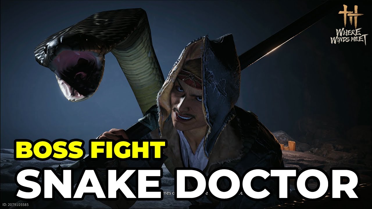 Where Winds Meet – Snake Doctor Boss Fight & Cutscenes | Legend (No Commentary | 4K 60FPS)