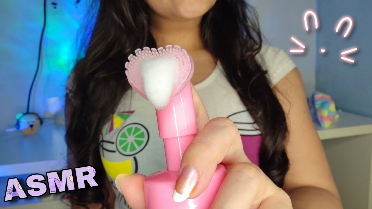 ASMR: Fazendo sua SKINCARE (sem falar, sons em camada)