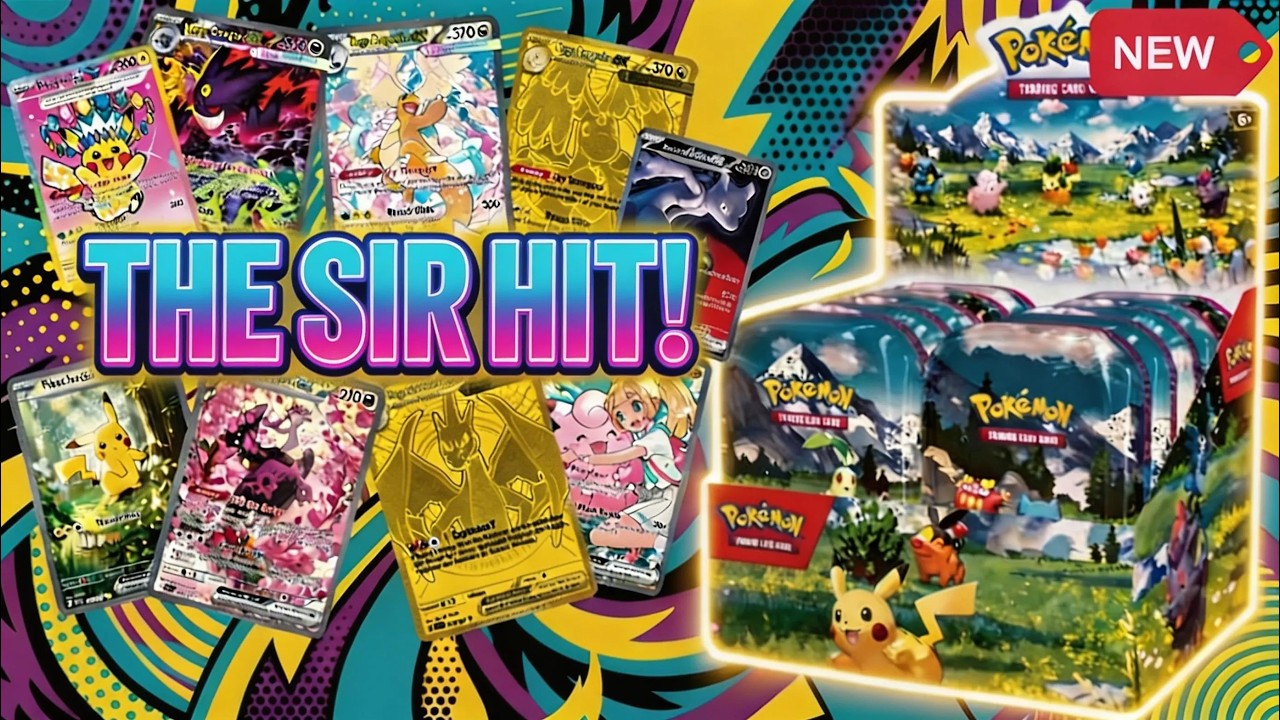 Opening the NEW FULL Ascended Heroes Mini Tin Set… We Pulled an SIR?!
