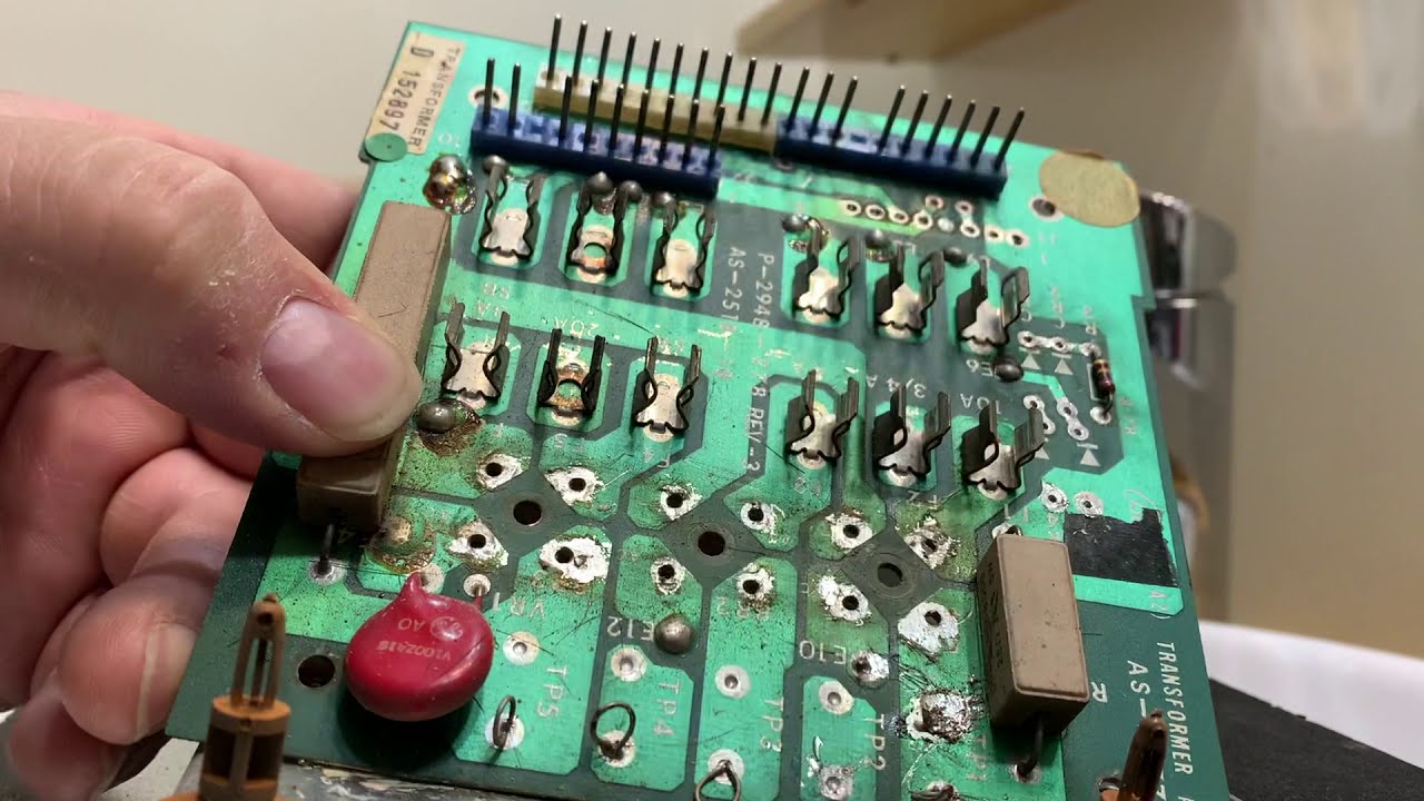 Rebuilding a 41 year old Bally Pinball machine power supply. Part 1.