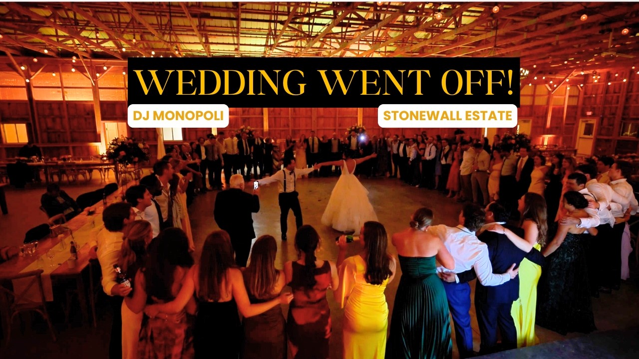 DJ MONOPOLI Wedding Vlog #4 | Stonewall Estate, Delancey NY