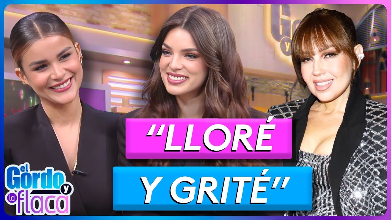 Nadia Ferreira emocionada por presentar con Thalía y Clarissa Molina Premios Lo Nuestro 2026 | GYF