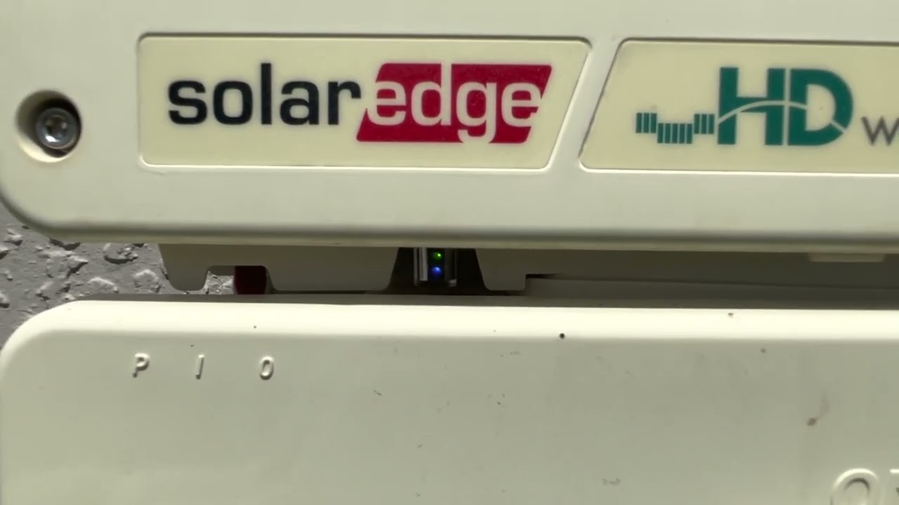 COMO SABER SI UN INVERSOR SOLAR EDGE ESTÁ PRODUCIENDO