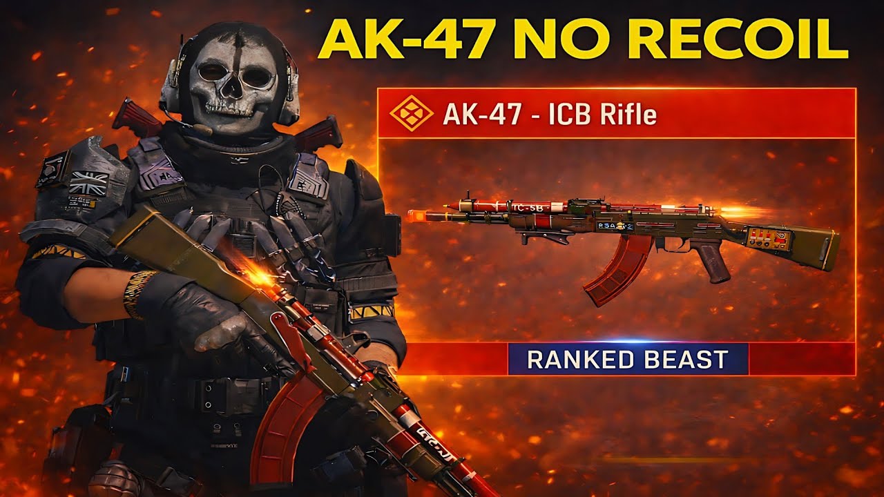 LEGENDARY AK-47 ICB RIFLE DOMINATES Ranked S&D 😱 | This AK-47 ICB Has NO RECOIL ?! COD Mobile 