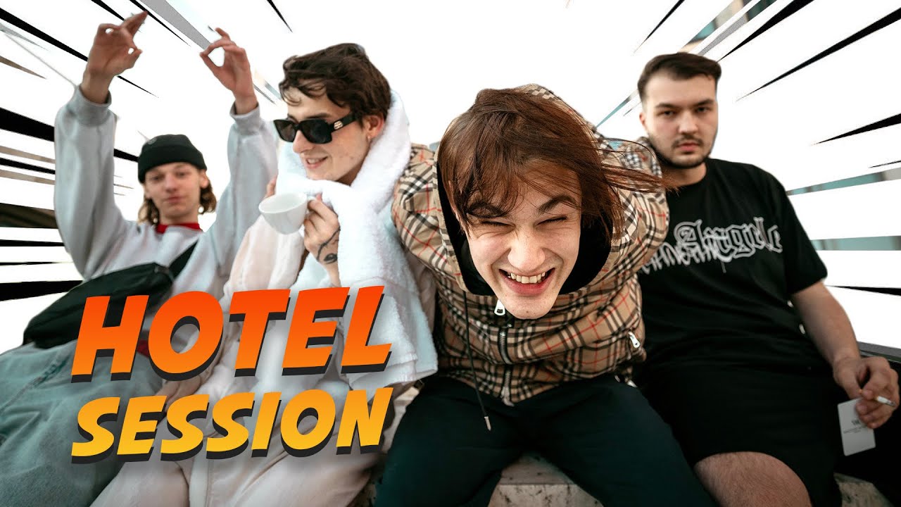 Hotel Session w/ Sin Davis, Makko, toobrokeforfiji & Overshiaat | #HaciKommRum | 16BARS