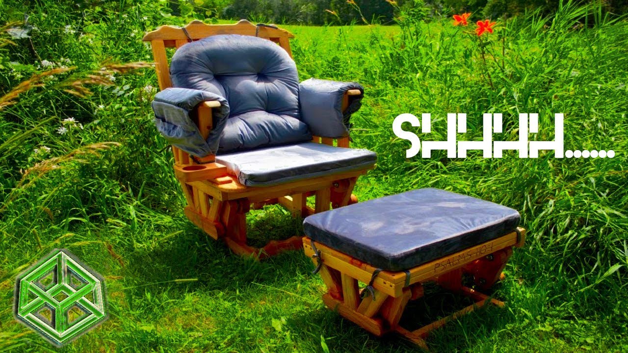 How to Make a Secret Gliding Chair Set (Ottoman Chair Tutorial)