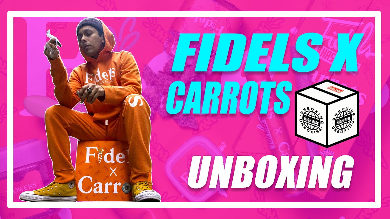 Fidel's X Carrots HASH HOLE Unboxing!