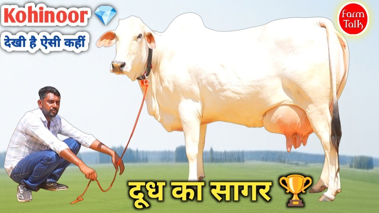 कोहिनूर भी इसके आगे फेल है 👉 Super Quality Tharparkar & Sahiwal Cow Dairy Farm Talk #Cow #tharparkar