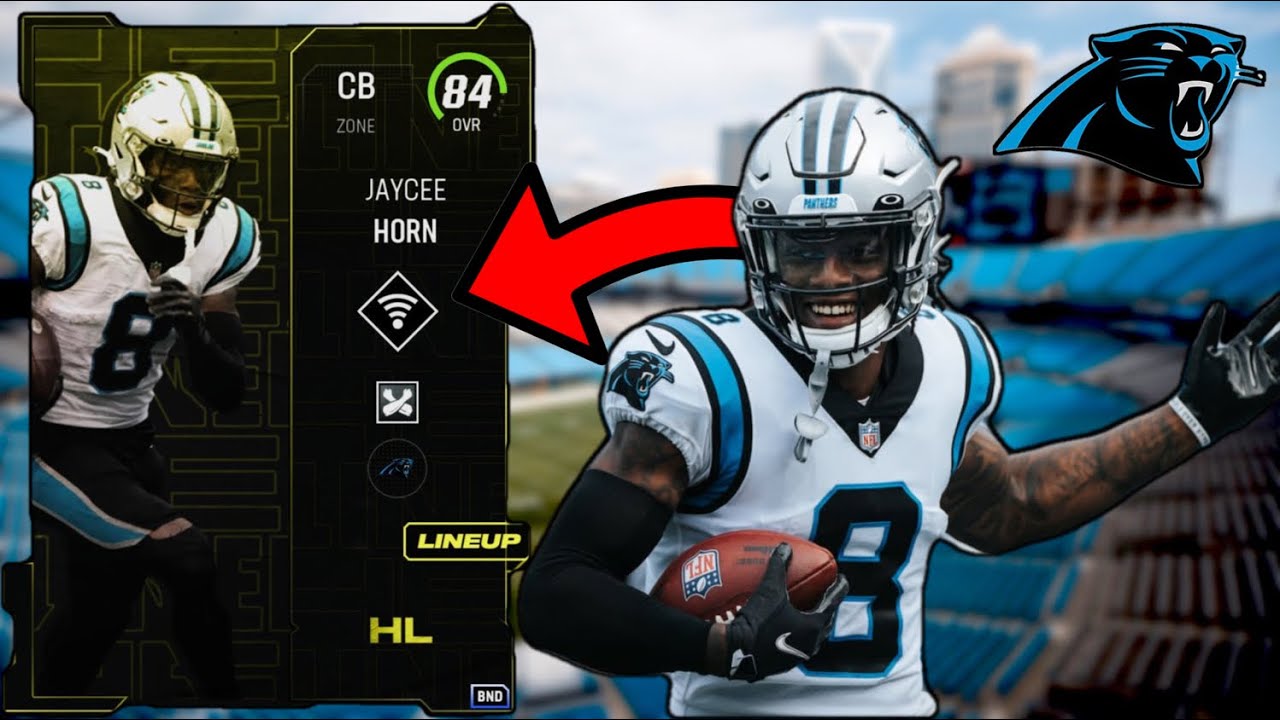 84 Jaycee Horn is a BALL HAWK on the Panthers Theme Team! | Madden 24 Ultimate Team