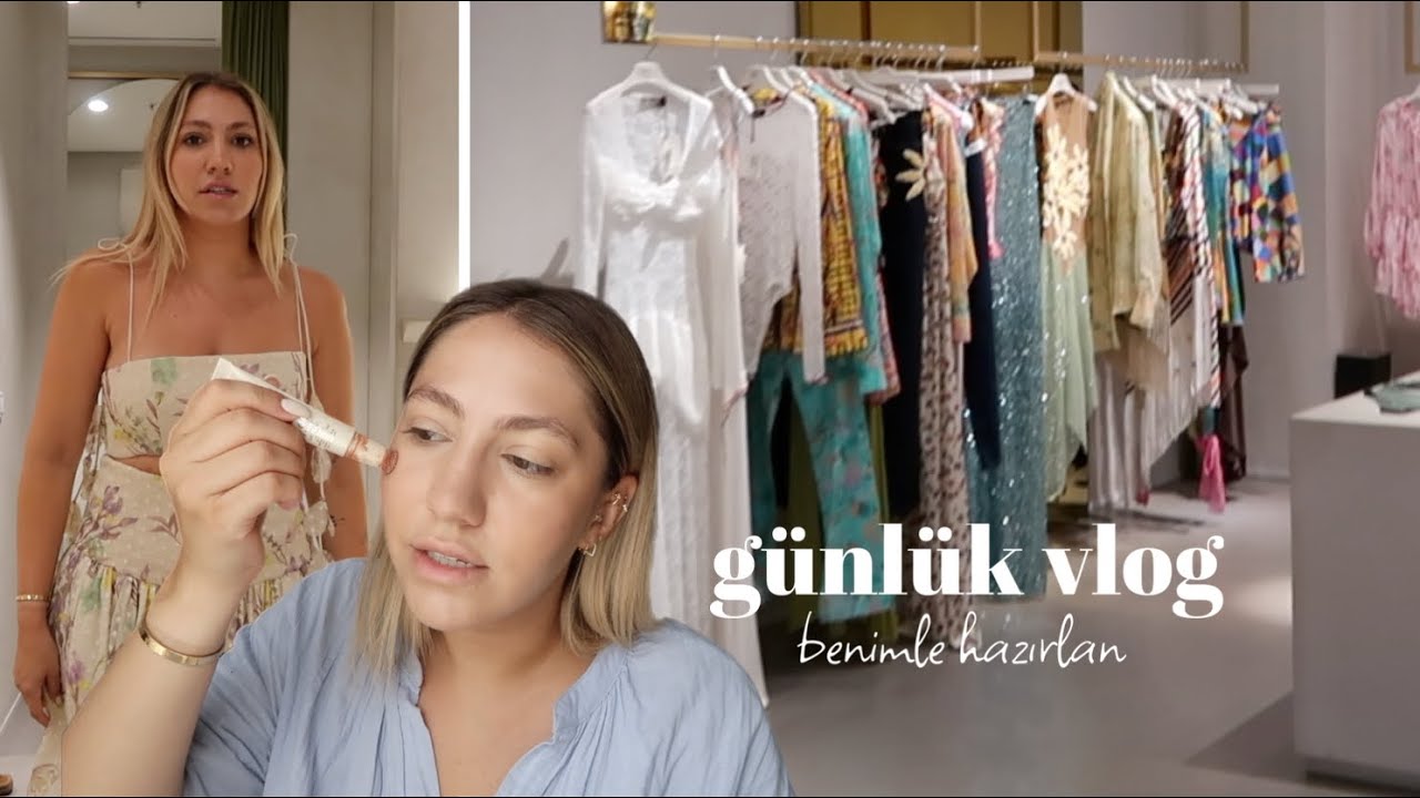 İYİ Mİ YAPTIM KÖTÜ MÜ🤐 | davete hazırlık, elbise alışverişi, günlük makyajım, ev halleri