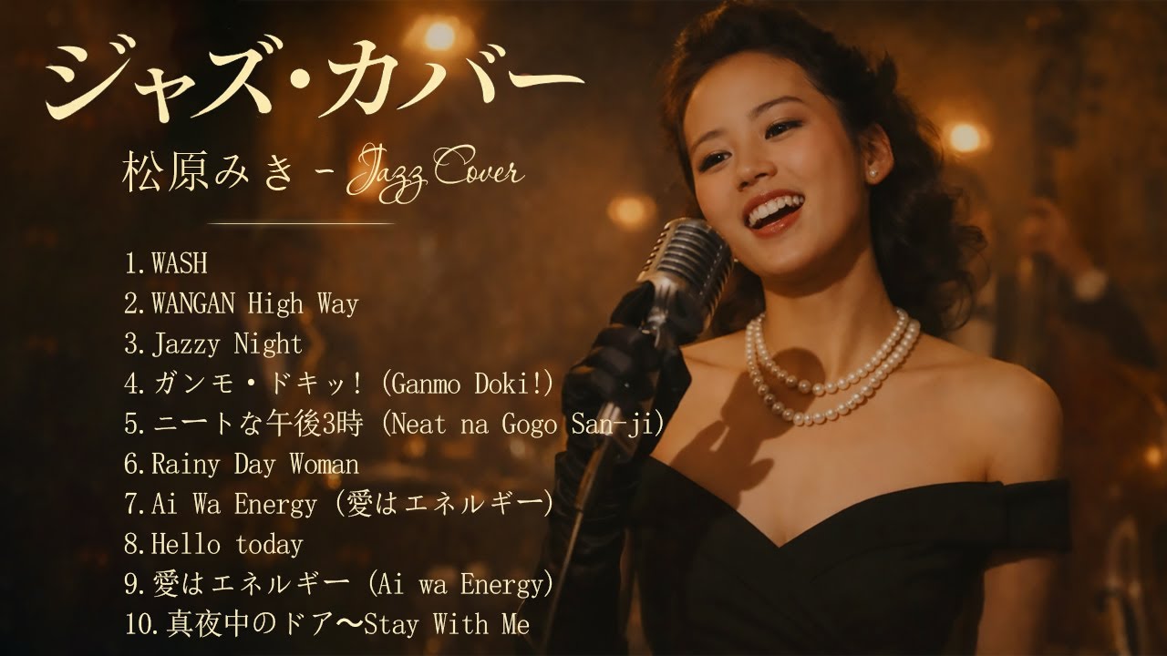 松原みき ジャズカバー 🎶 静かな夕暮れ、心に残る旋律
