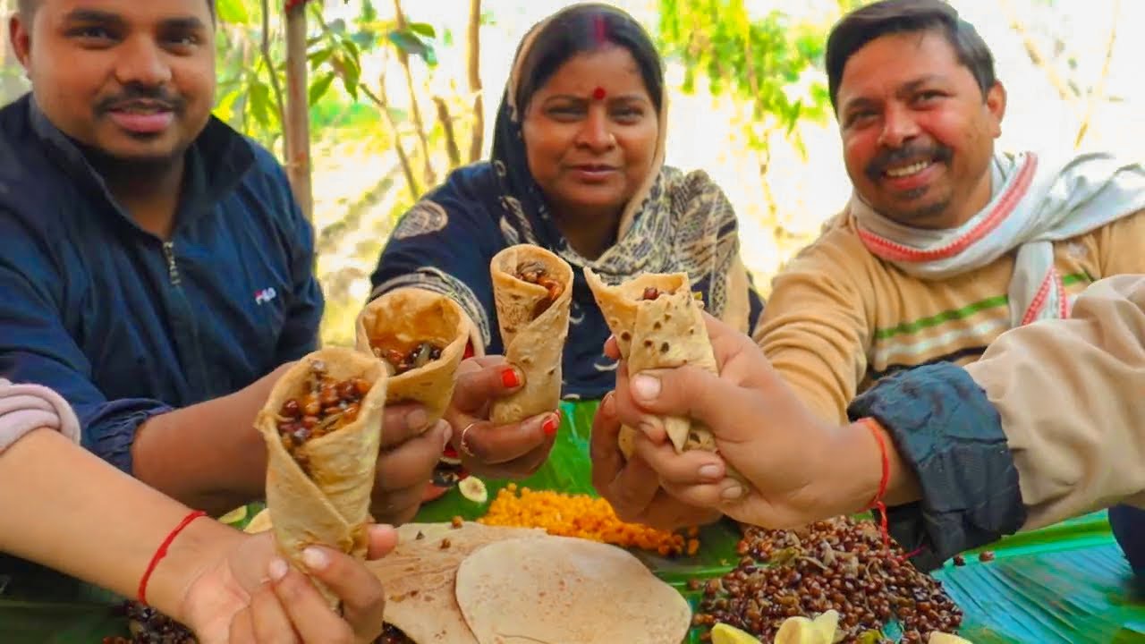 इस सर्दी में पहली बार पूरे परिवार ने मिलकर खाया बिहारी स्टाइल चने की घुगनी Chane ki ghugni recipe