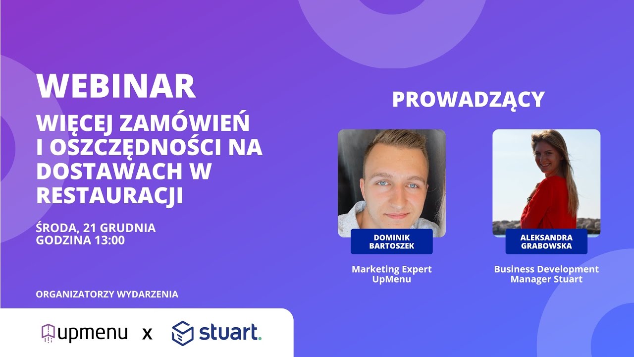 Webinar - Więcej zamówień i oszczędności na dostawach w restauracji