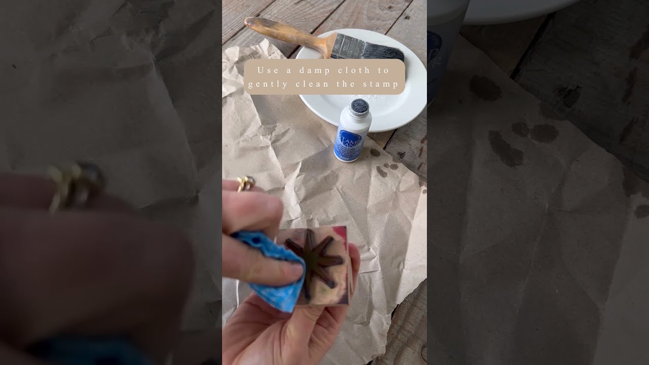 How to Clean and Care for Your Rubber Stamps: Tutorial 🌟 by The English Stamp Company