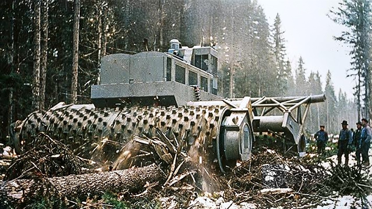 America’s LARGEST 175-TON Unstoppable Tree Crusher