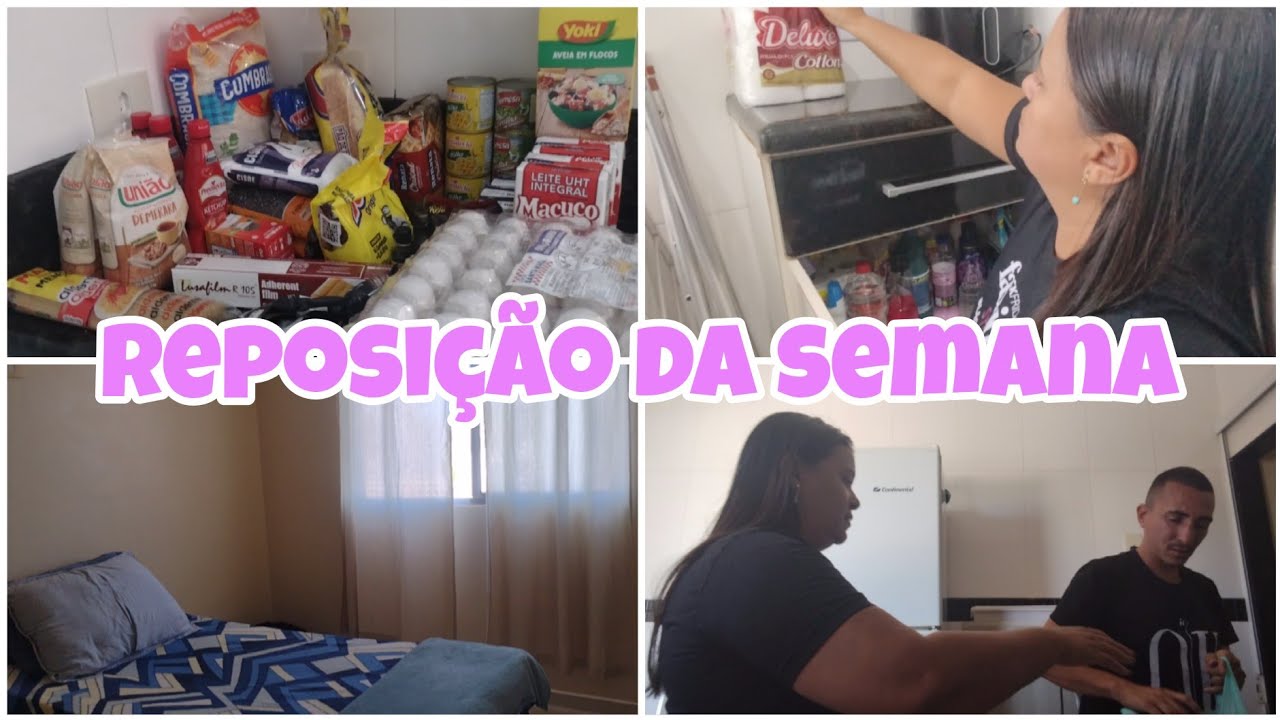 Reposição de Mercado + Organização Leve da Casa | Vlog Real da Rotina
