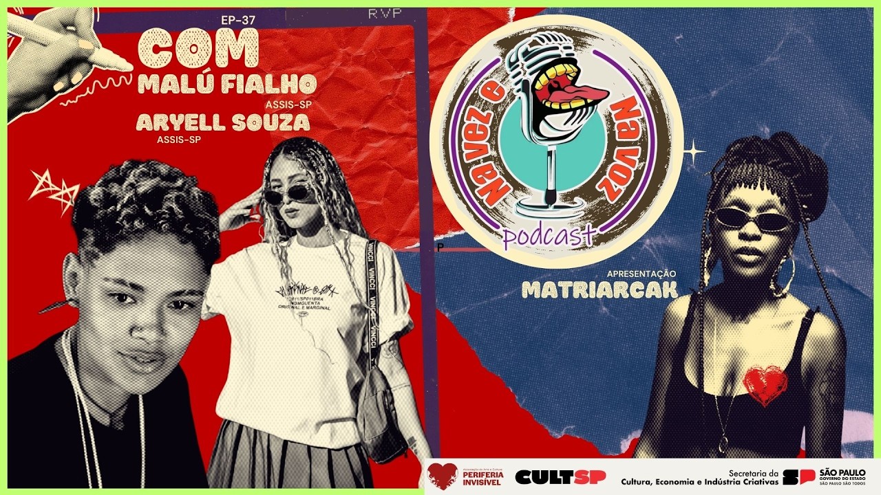 Corpo, Voz e Identidade na Arte | MALÚ FIALHO  | ARYELL SOUZA - EP-37
