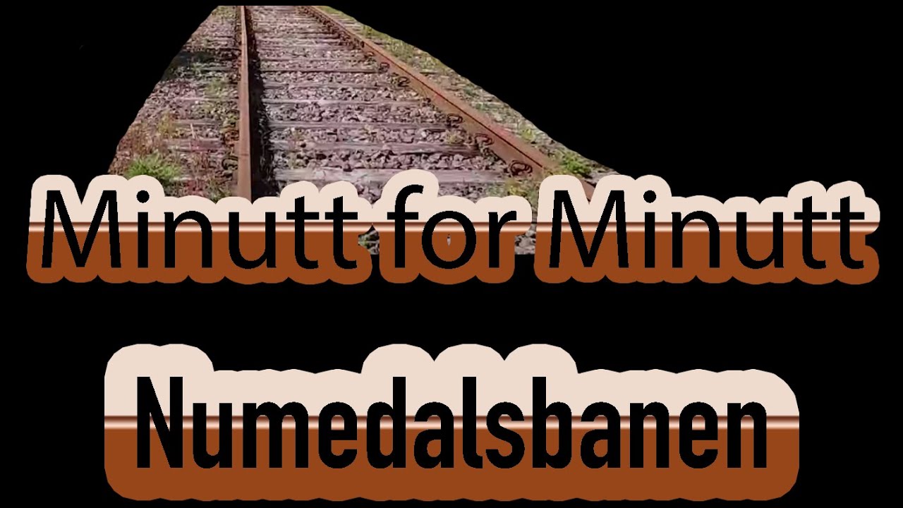 Numedalsbanen Minutt for Minutt (HD) fra Veggli til Rødberg stasjon