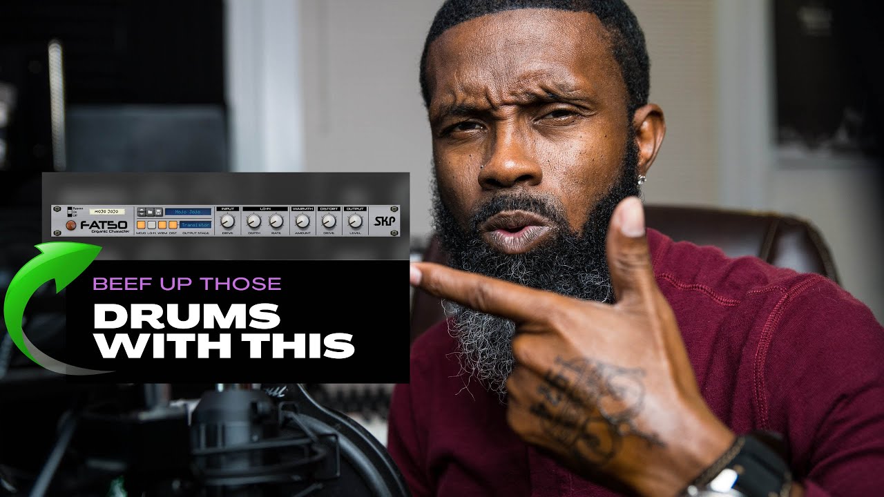BRING YOUR OLD DRUM SAMPLES BACK TO LIFE WITH THIS REASON STUDIOS RACK EXTENSION!! FAT50 -