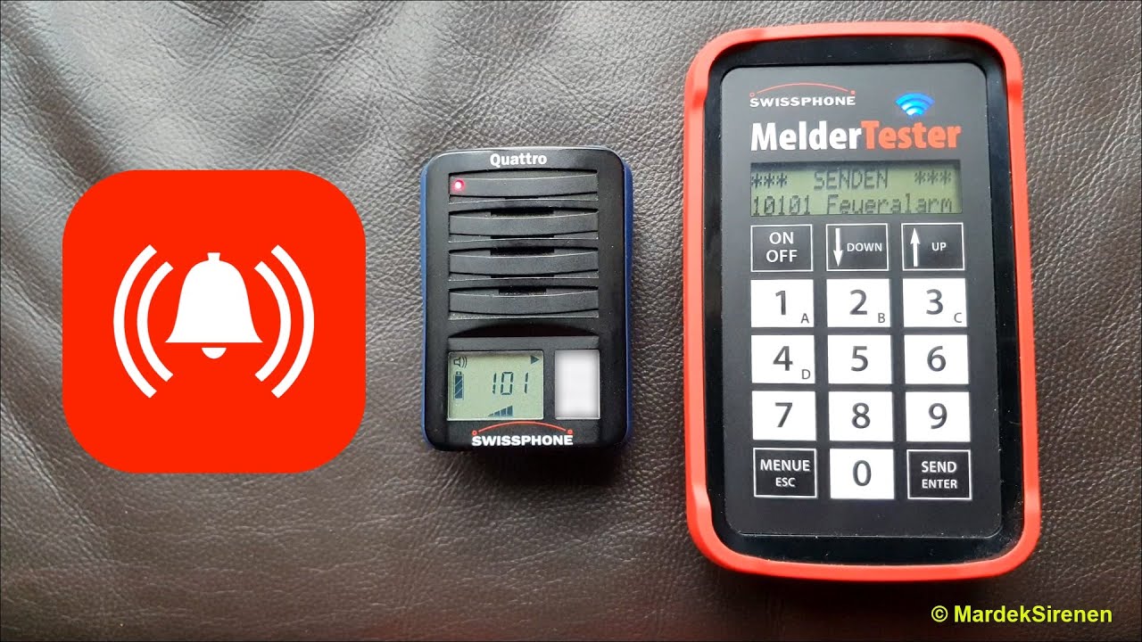 Swissphone Meldertester mit FME Quattro XLSi
