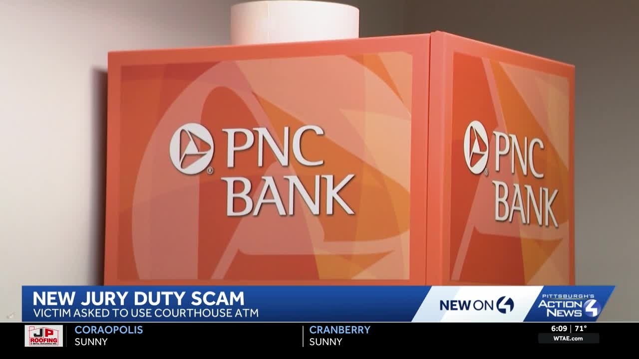 Woman duped by fake deputy in $2,000 jury duty scam at Allegheny County Courthouse ATM