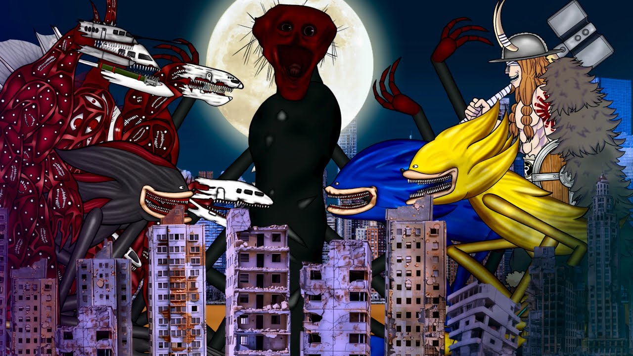 Infected Sky, Shin Vegeta VS Shin Sonic, Loki One Piece - DC2.