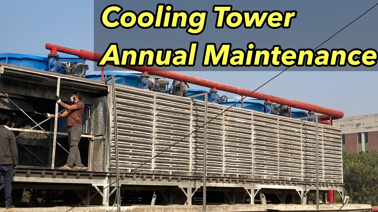 Cooling Tower Annual Maintenance Related To #hvac