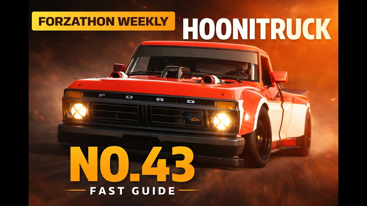 FH5 Hoonitruck Weekly Challenge Guide &ndash; Win Volcan Sprint & 43K Skill Score FAST