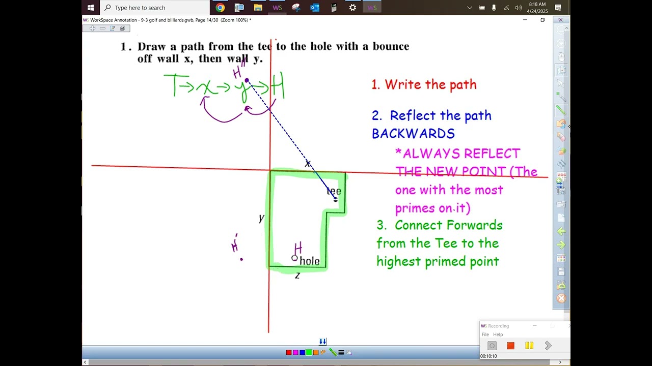 VIDEO 9-3 golf billiards 2025