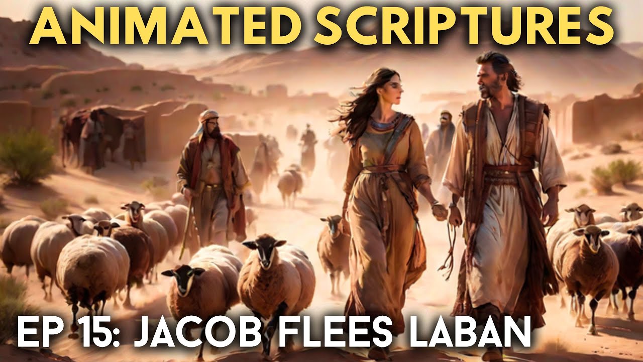 Jacob Flees Laban | Genesis 30-31 | Episode 15 | Animated Scriptures | Verse-by-Verse