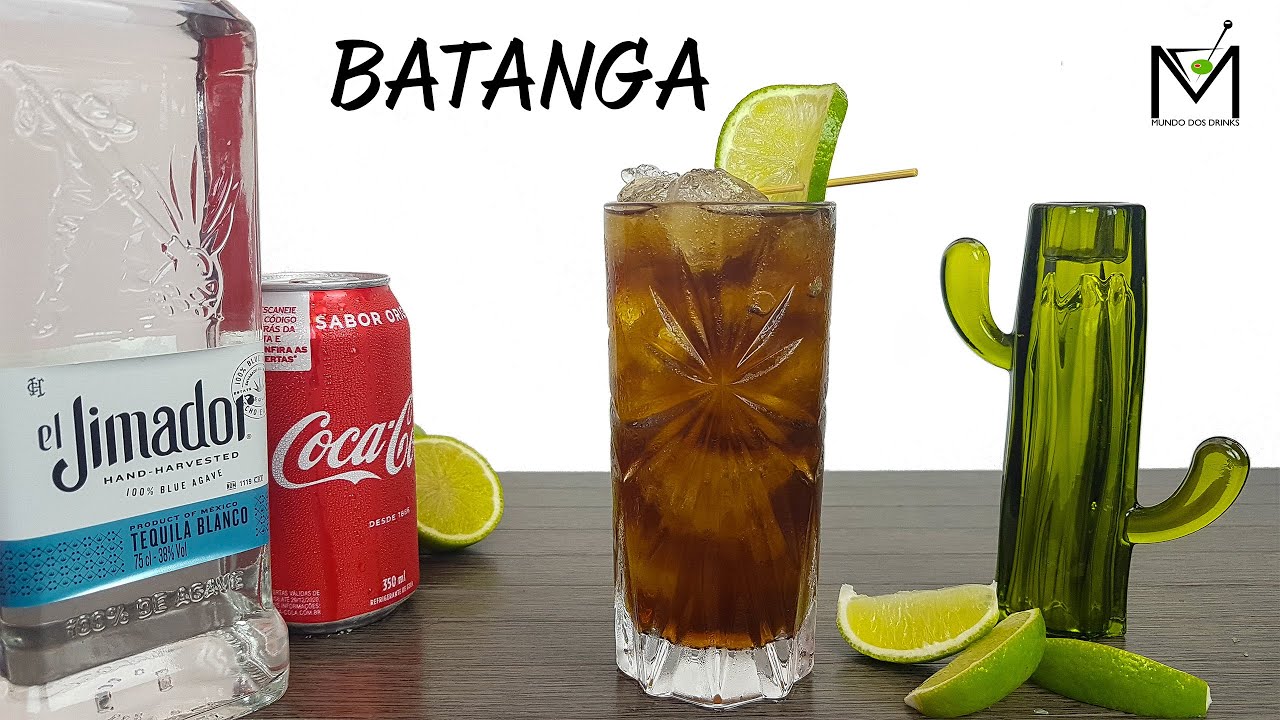 COMO FAZER O DRINK BATANGA | DRINK COM TEQUILA