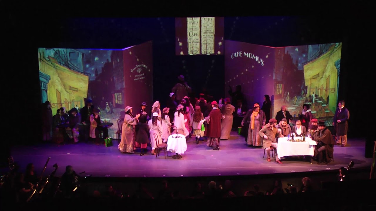 La Boh&egrave;me - Act 2 - OperaMadison