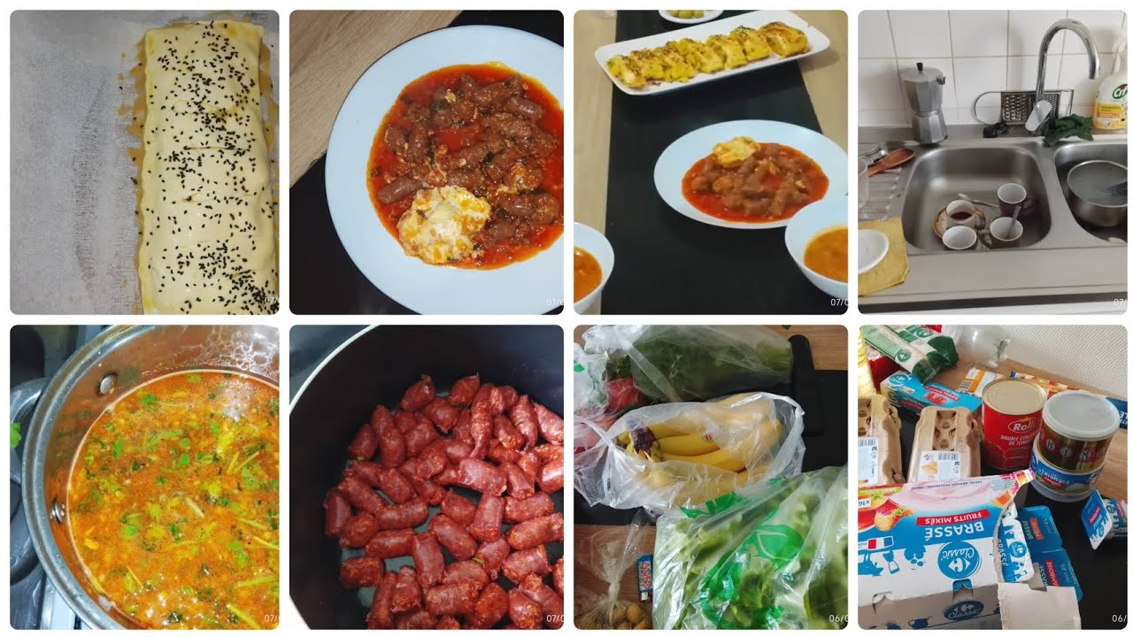 #روتين رمضان 🌙 لمغتربة في فرنسا/ مرقاز بصوص /مملحات بات فيتي