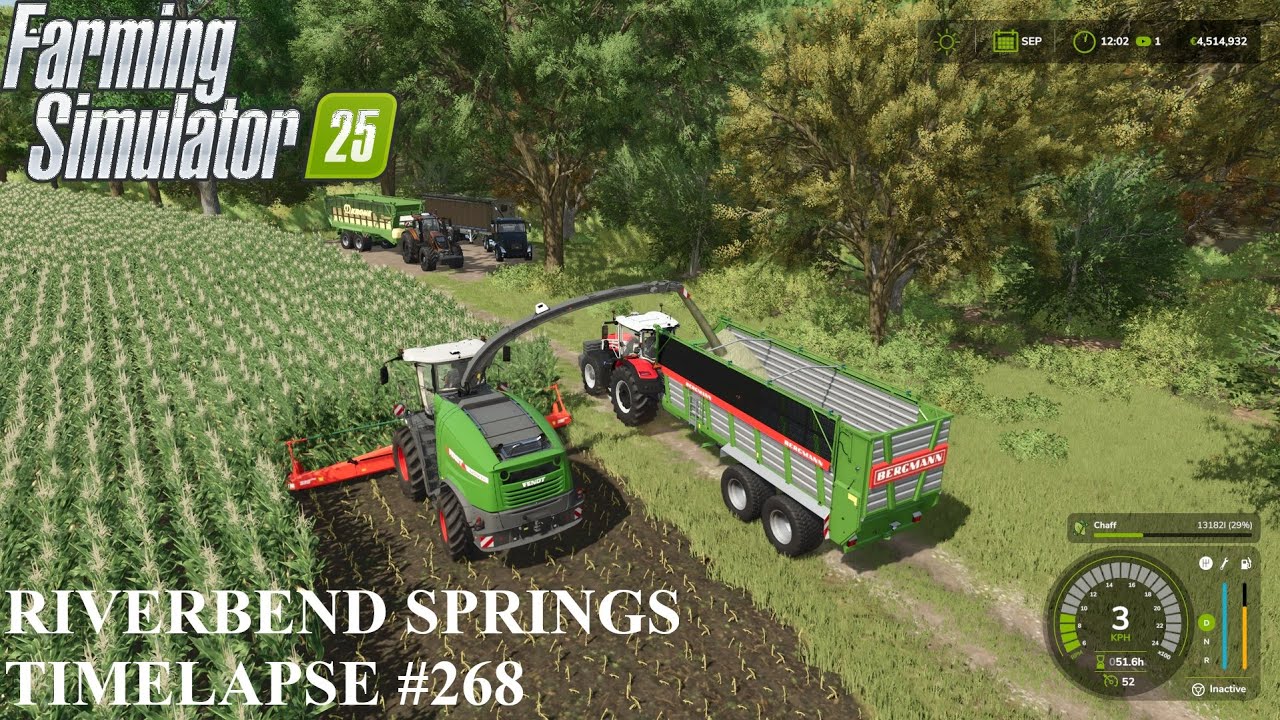 SILAGE RECORD! Riverbend Springs FS25 Timelapse Ep 268
