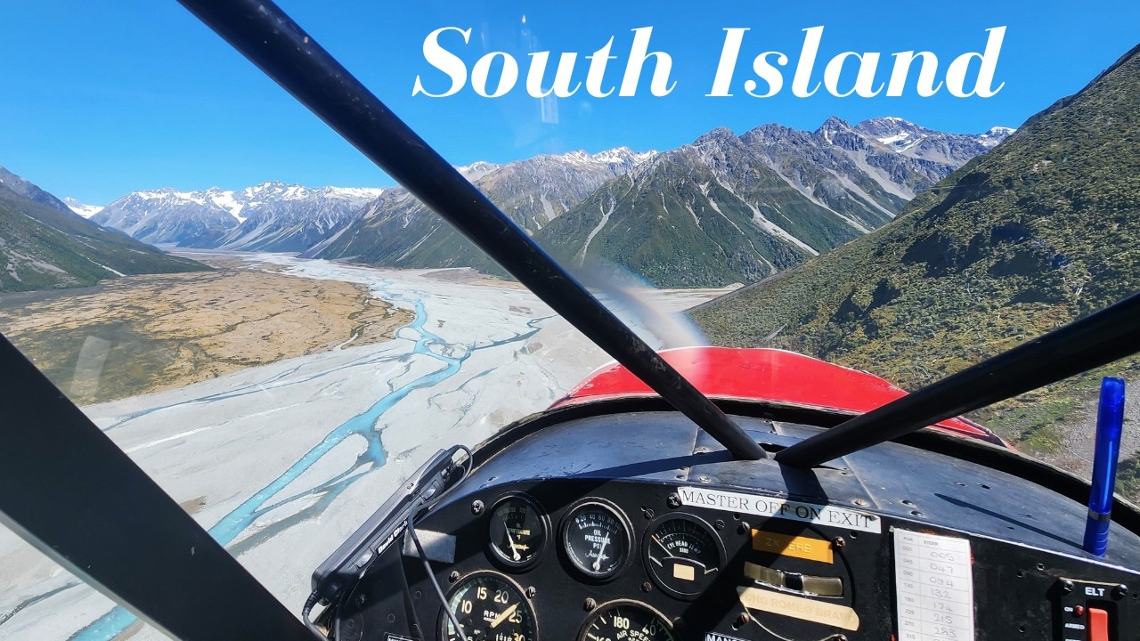 PIPER CUB South Island back country adventure