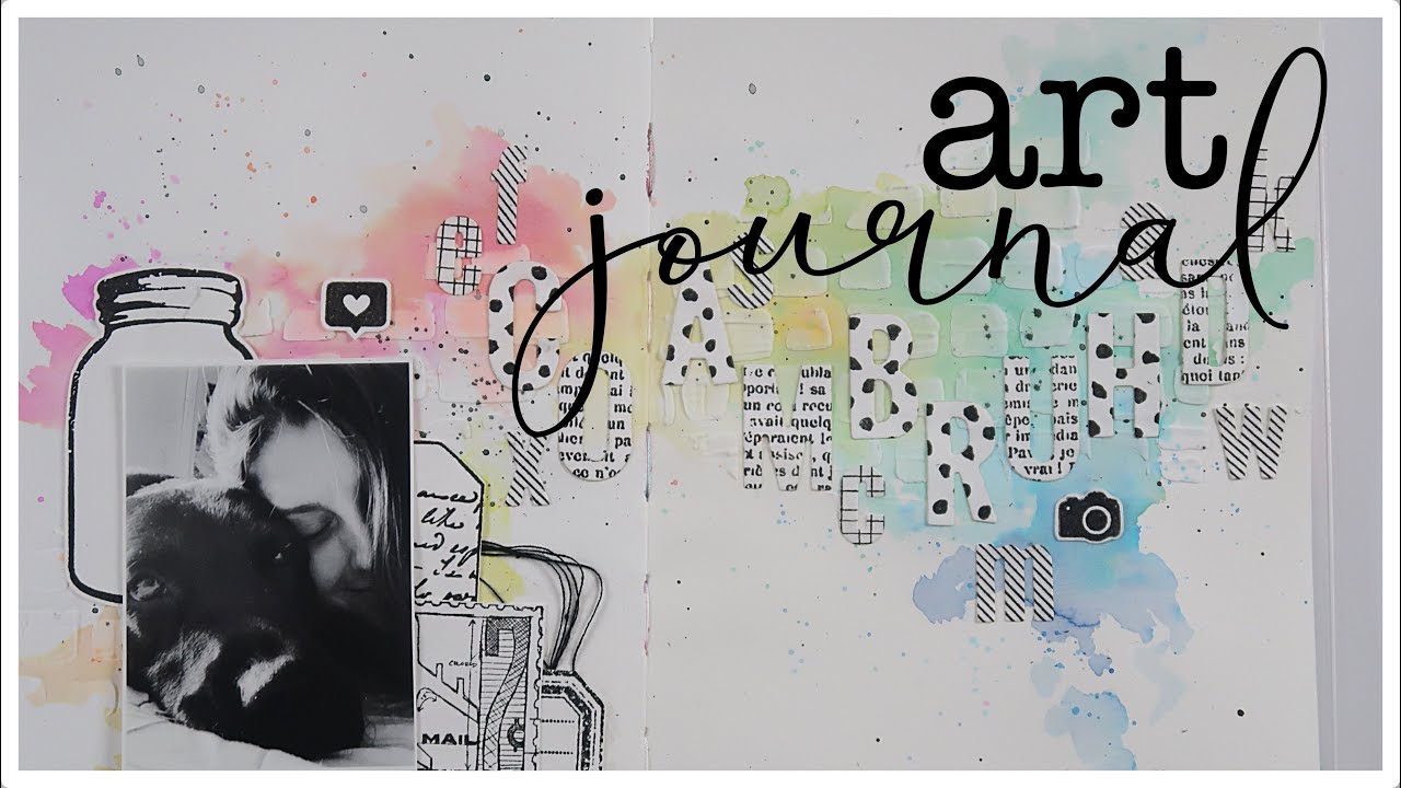 ART JOURNAL con CLEAN COLOR ✨ Mixed Media  [Colorterapia]