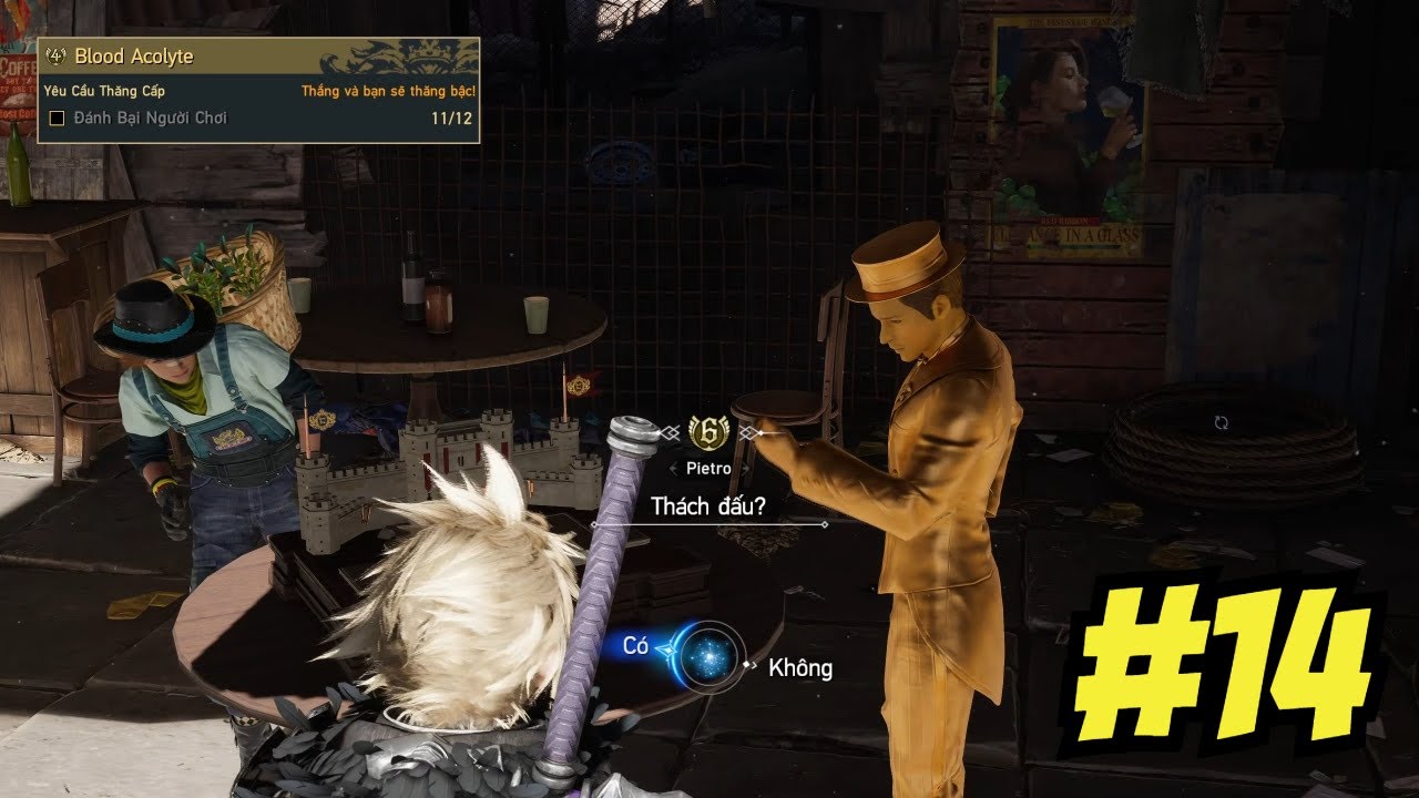 Final Fantasy Rebirth Việt Hóa #14: Tìm đồ ăn cho chocobo