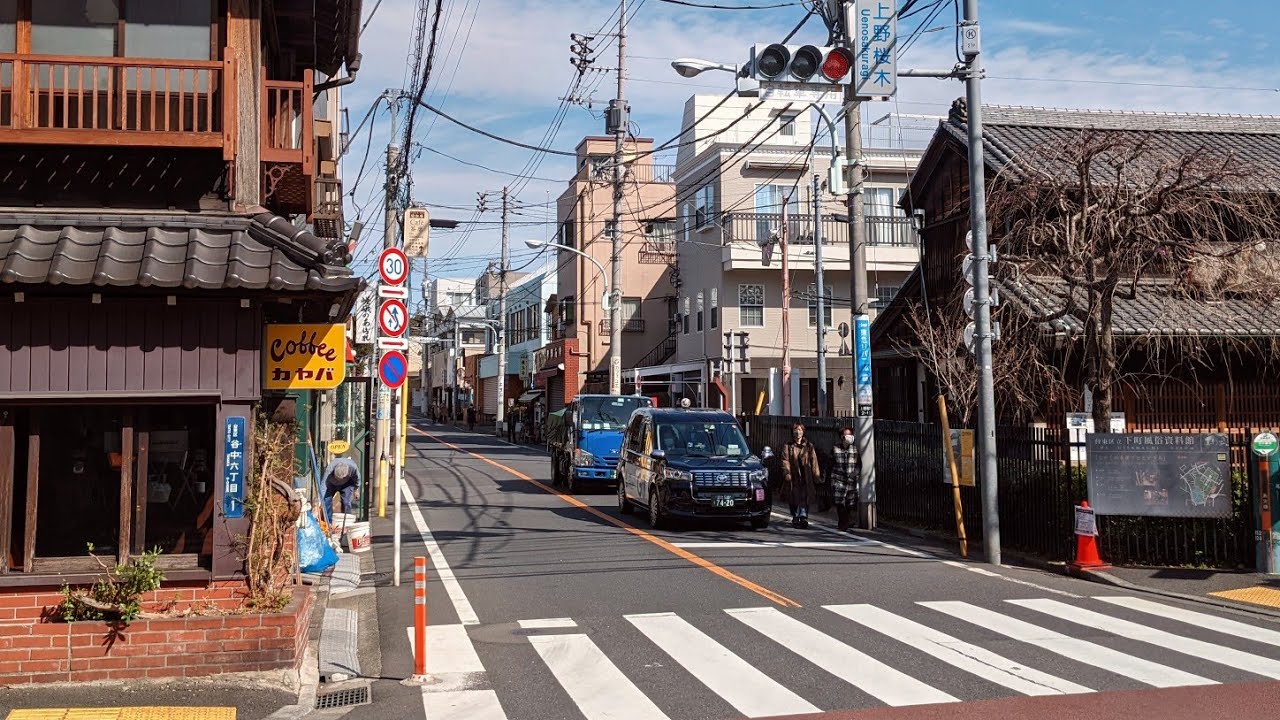 鶯谷｜ラブホテル街の反対側はどうなってる？さんぽ #4K