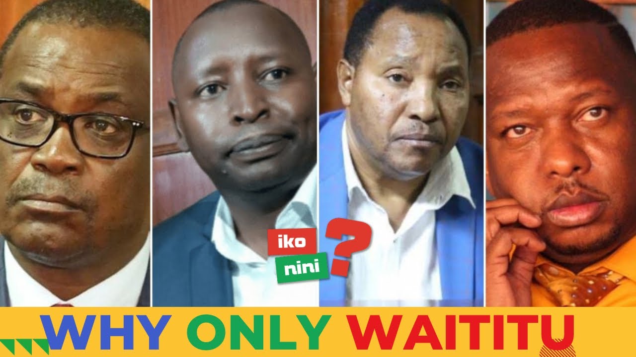 JURISPESA SHOCKER: Kidero & Lenolkulal FREE, But Ruto Critic Waititu ROTS in Jail? | Corruption