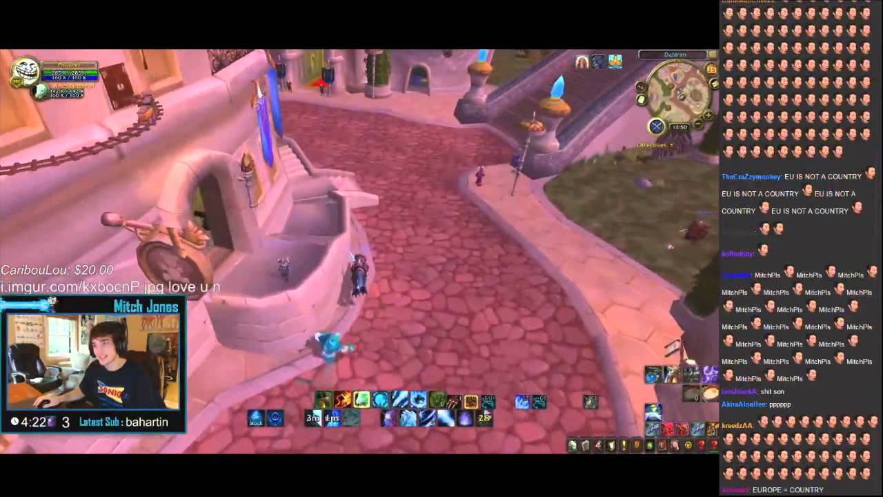 T Milli Freestyling on Mitch Jones (Watchmeblink1) stream