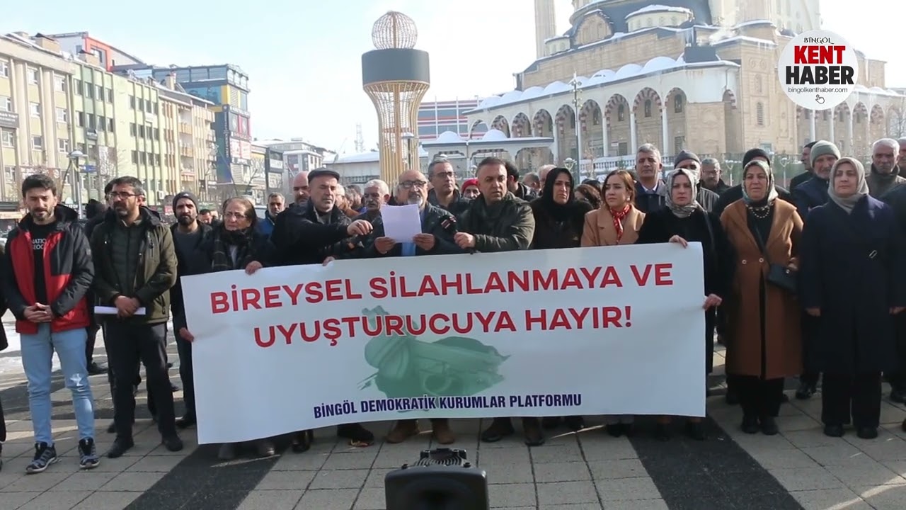 &ldquo;BİNG&Ouml;L&rsquo;DEBİREYSEL SİLAHLANMA VE UYUŞTURUCU KENTTE YAYILIYOR!&rdquo;