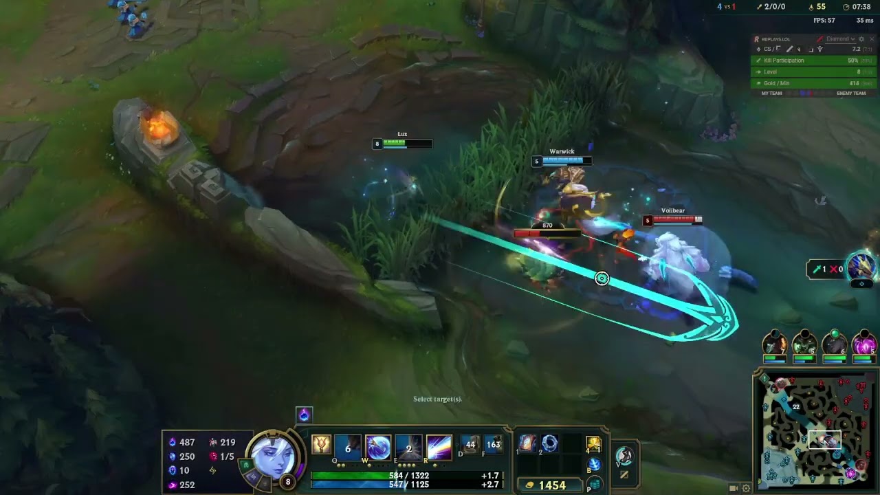 Lux Game 47 (Win vs Viktor, Bronze I Promotion)